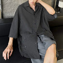 Estilo Coreano - Camisa Masculina Ponto de Charme