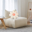 Margarida em forma de almofada cadeira, macio e leve coxim, flor design, para casa, escritório, cozinha, jantar cadeira, cama