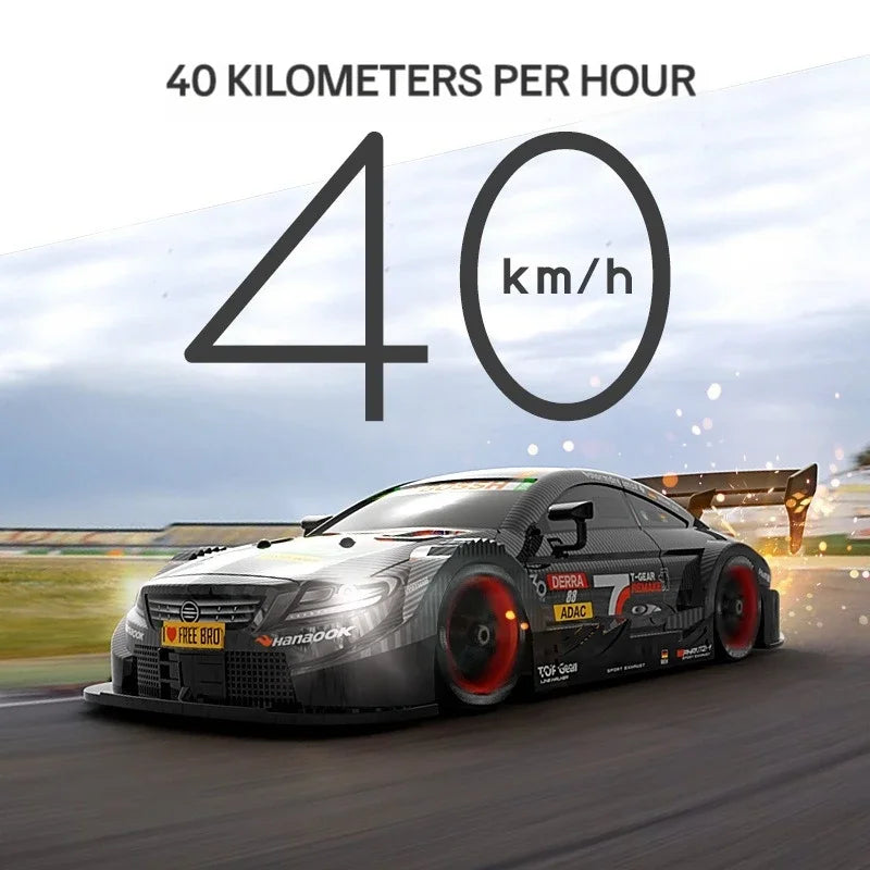Controle e Adrenalina - Carros de Corrida Rc Profissionais de Edição Clássica para Presentes e para Adultos - Speedster RC 40km/h -