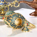 Lendário Aladdin Magic Genie Table Lamp, Lâmpada Retro Europeia, Artesanato De Metal, Decoração De Casa, Festa De Casamento