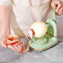 Manivela descascador de maçã cortador slicer descascador de batata com lâminas de aço inoxidável máquina de descascar frutas vegetais utensílios de cozinha