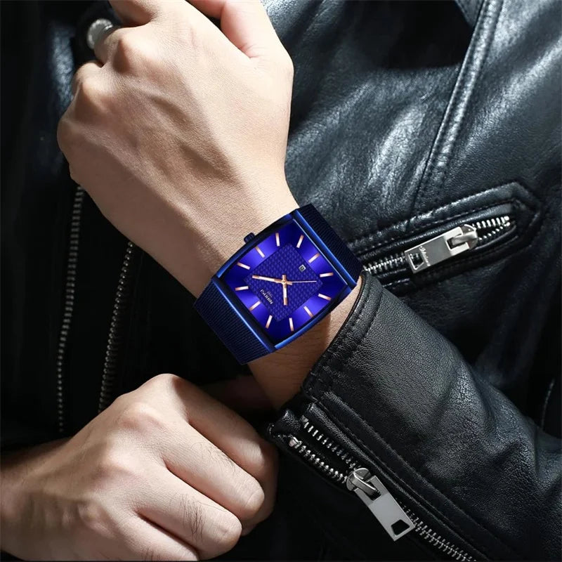 Relógio pura Elegância Masculina