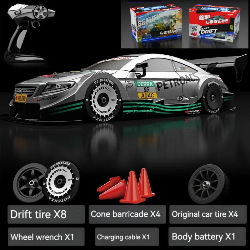 Controle e Adrenalina - Carros de Corrida Rc Profissionais de Edição Clássica para Presentes e para Adultos - Speedster RC 40km/h -