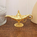 Lendário Aladdin Magic Genie Table Lamp, Lâmpada Retro Europeia, Artesanato De Metal, Decoração De Casa, Festa De Casamento