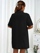 Conjunto feminino de duas peças de linho e algodão, manga curta, camisa monocromática, shorts soltos, terno casual de escritório, moda feminina, verão, 2025