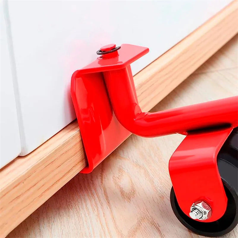 1-5 pçs ferramenta de levantamento de móveis materiais pesados movendo rolo levantador móveis mover ferramentas de transporte portátil guarda-roupa sofá slides kit