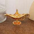 Lendário Aladdin Magic Genie Table Lamp, Lâmpada Retro Europeia, Artesanato De Metal, Decoração De Casa, Festa De Casamento