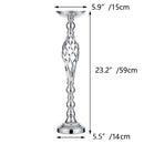 Vaso de ferro de luxo para decoração de casamento, guia rodoviário, castiçal, castiçal, jantar à luz de velas, sala de estar, casa