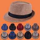Estilo Jazz - Chapéu Fedora Unissex para Praia