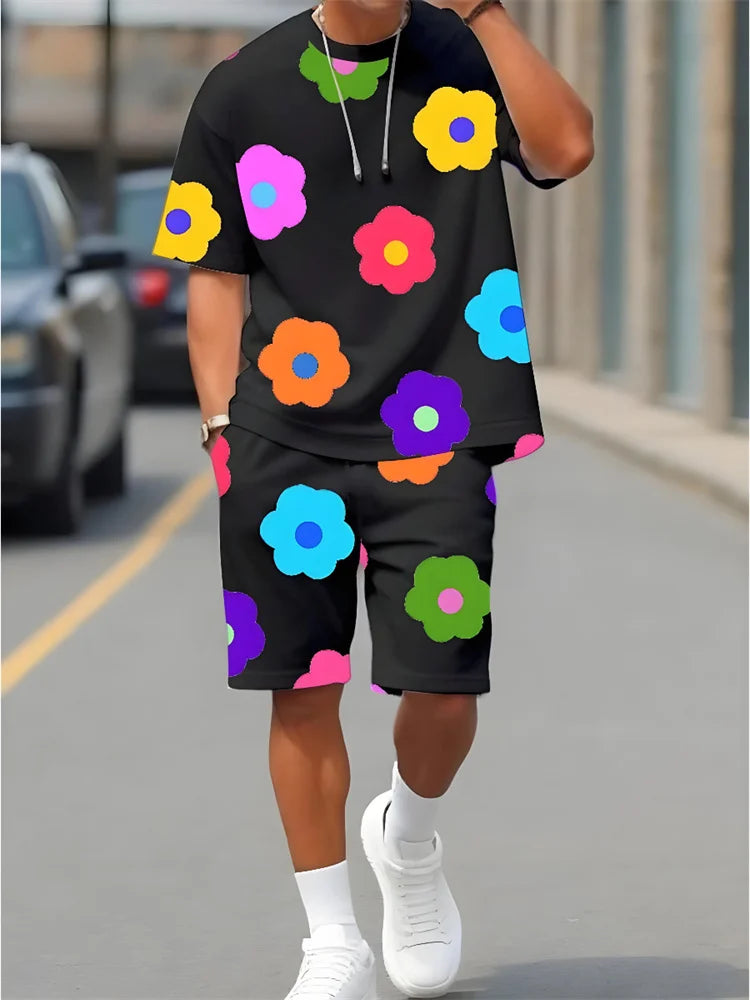 Estilo Tropical: Conjunto Masculino para Esporte e Lazer