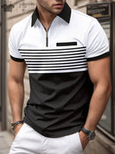 Polo Zip Flex - Camisa Golf Casual
