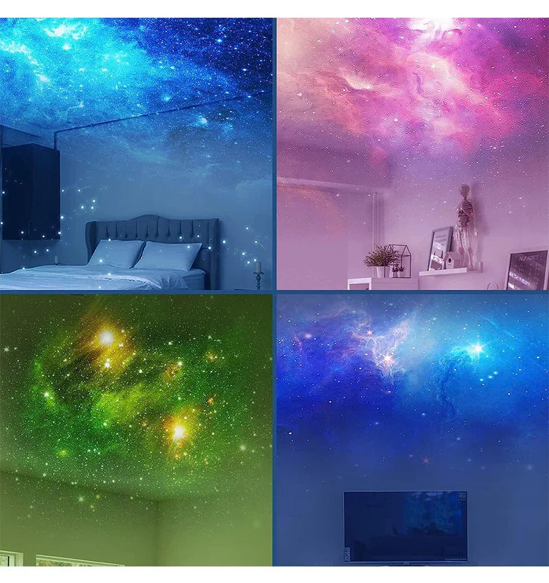 Galaxy e Star Astronaut Projetor, LED Night Light, lâmpada de céu estrelado, decoração do quarto, presentes decorativos para crianças