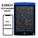 Tablet de escrita LCD para crianças, brinquedos Graffiti Sketchpad, quadro negro de escrita manual, prancheta mágica, presente, 4,4 pol, 8,5 pol