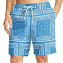 🌴 Vibração Aloha – Shorts Havaiano Masculino 3D