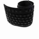 Teclado de silicone dobrável 85/109 teclas USB com fio silencioso à prova d'água à prova de poeira Soft Touch Rollup para notebook laptop