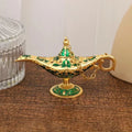 Lendário Aladdin Magic Genie Table Lamp, Lâmpada Retro Europeia, Artesanato De Metal, Decoração De Casa, Festa De Casamento