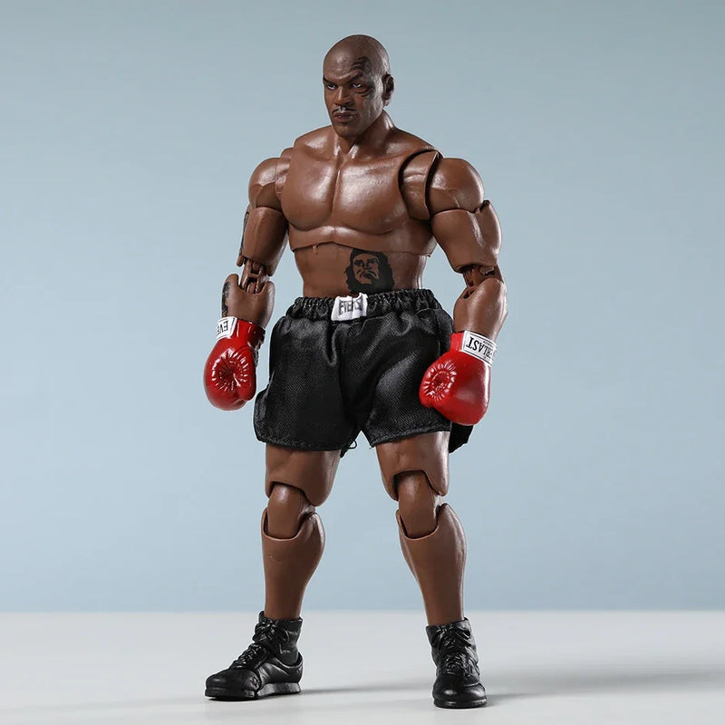 Mike Tyson Final Round Figura de ação de 7 polegadas com acessórios modelo de brinquedo