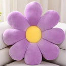 Margarida em forma de almofada cadeira, macio e leve coxim, flor design, para casa, escritório, cozinha, jantar cadeira, cama