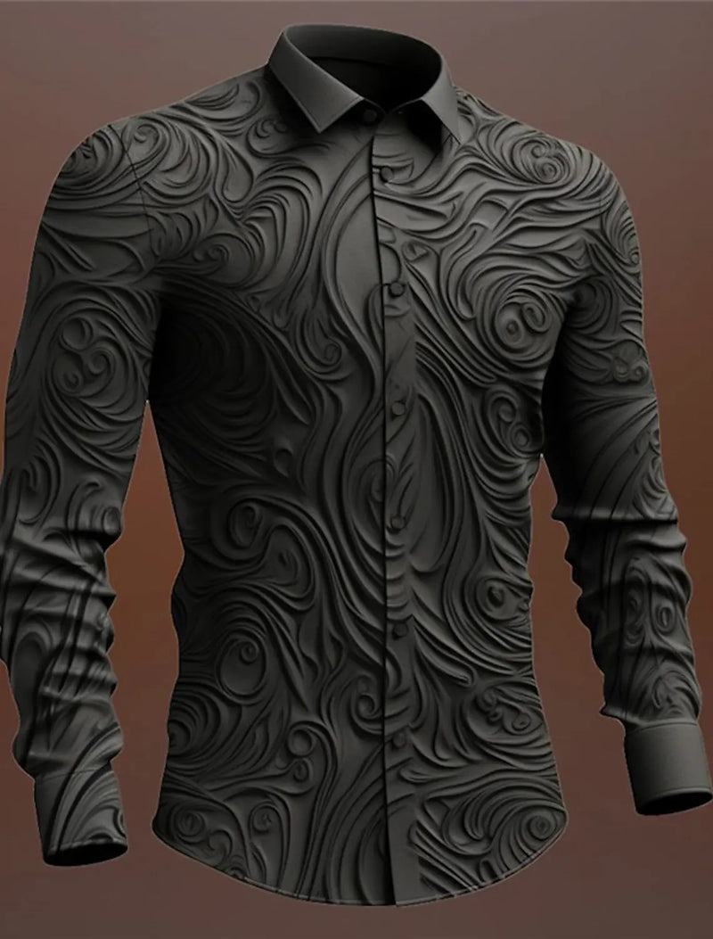Sombra Gótica - Camisa de Manga Longa Totem