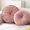 Nordic ins abóbora travesseiro redondo travesseiro rosa assento almofada cintura travesseiro sala de estar sofá homestay decoração rodas putuan