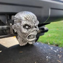 Caveira Metal – Decoração de Capô de Carro de Metal Estilo Iron Maiden