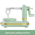 Manivela descascador de maçã cortador slicer descascador de batata com lâminas de aço inoxidável máquina de descascar frutas vegetais utensílios de cozinha