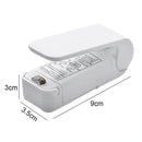 Mini máquina de selagem usb recarregável, selador de calor portátil, clipe para saco de armazenamento, pacote de plástico, aparelho de cozinha portátil