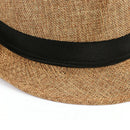 Estilo Jazz - Chapéu Fedora Unissex para Praia