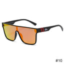 Óculos de sol grandes para homens e mulheres, óculos para esportes ao ar livre, óculos de sol para praia, tons coloridos, óculos, UV400, moda
