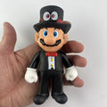 Action Figure Brinquedos de Super Mario, Puxe o Carro, Yoshi Verde, Donkey Kong, Bowser, Luigi, Sapo, Jogo de Anime, Presentes para Crianças, 24 Estilos