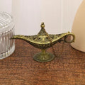Lendário Aladdin Magic Genie Table Lamp, Lâmpada Retro Europeia, Artesanato De Metal, Decoração De Casa, Festa De Casamento