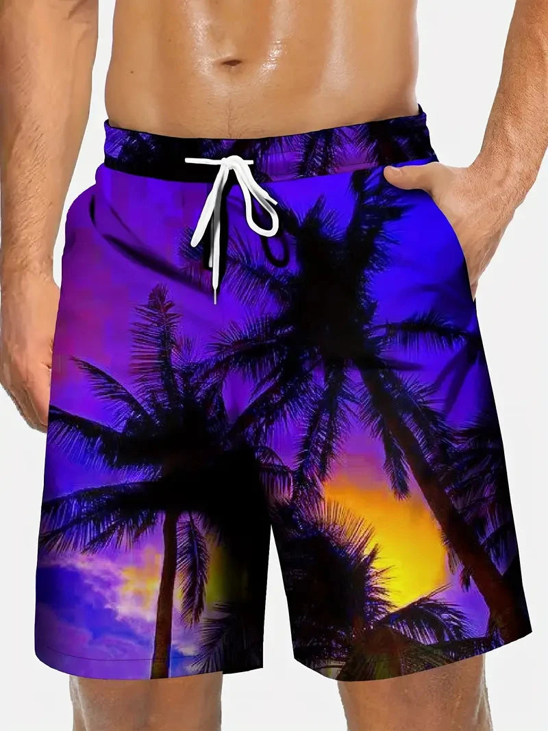 🌴 Vibe Tropical – Bermuda Praia Estilo Havaí