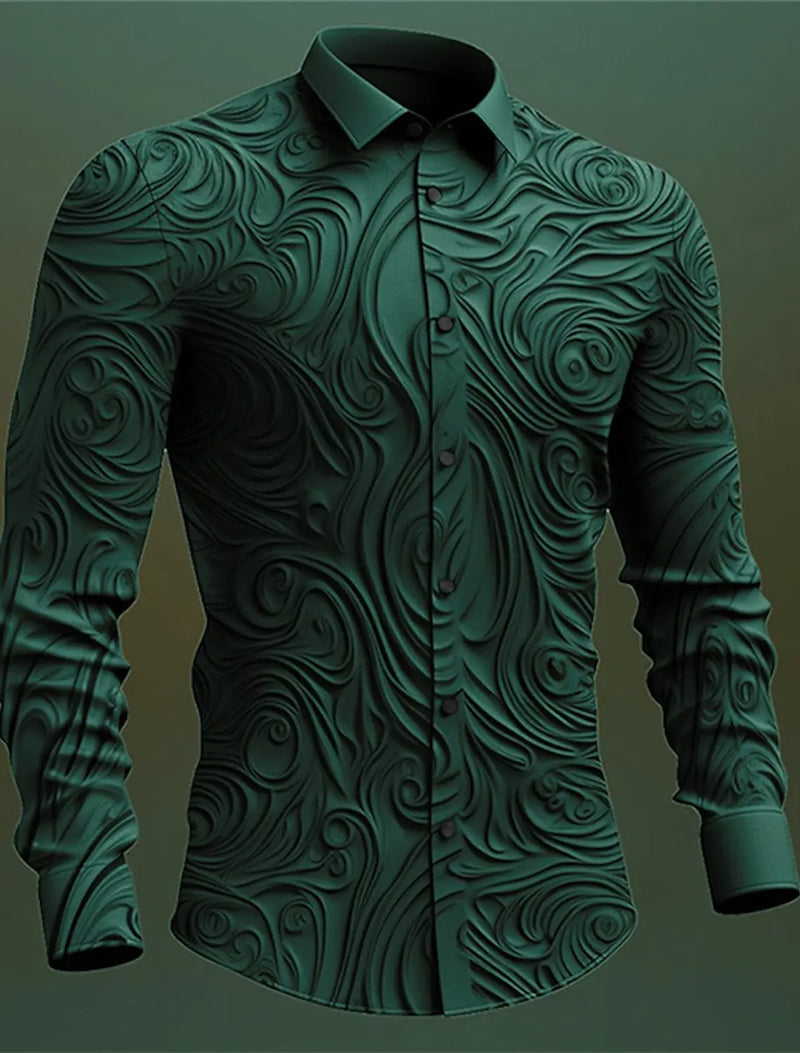 Sombra Gótica - Camisa de Manga Longa Totem