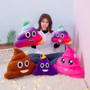 25cm engraçado cocô almofada travesseiro de pelúcia bonito rosto expressão merda boneca brinquedo de pelúcia macio brinquedo de pelúcia decoração para casa presente aniversário