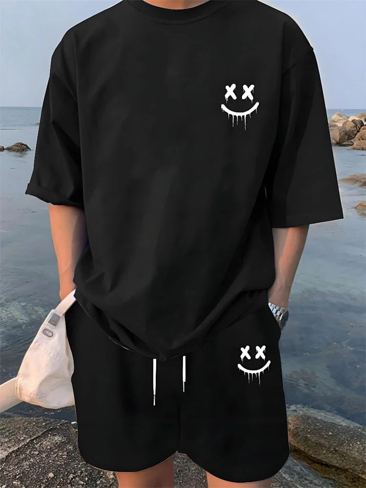 Estilo Tropical: Conjunto Masculino para Esporte e Lazer