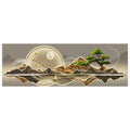 Pintura De Paisagem De Luxo Moderno Para Sala De Estar, Wall Art Poster, Pintura De Lona, Decoração De Casa, Decoração Estética Sem Moldura