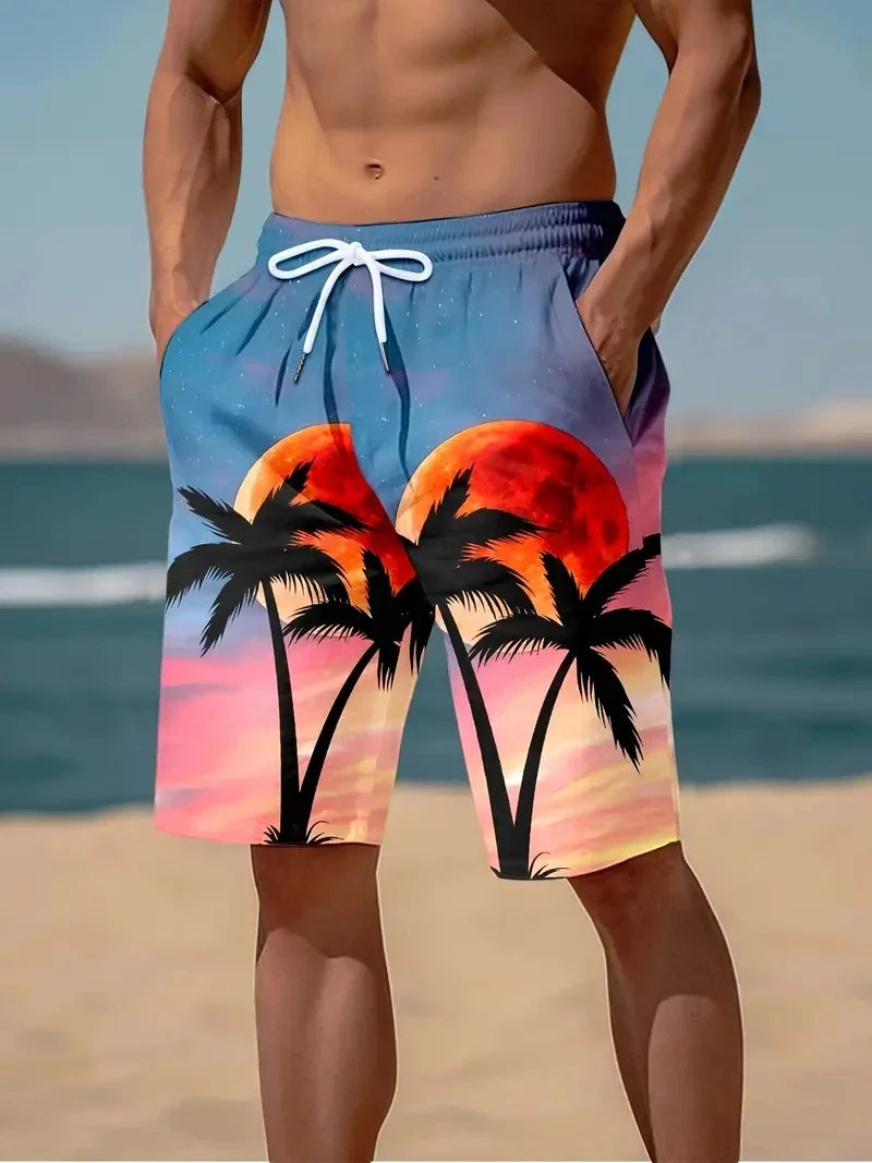 🌴 Vibe Tropical – Bermuda Praia Estilo Havaí
