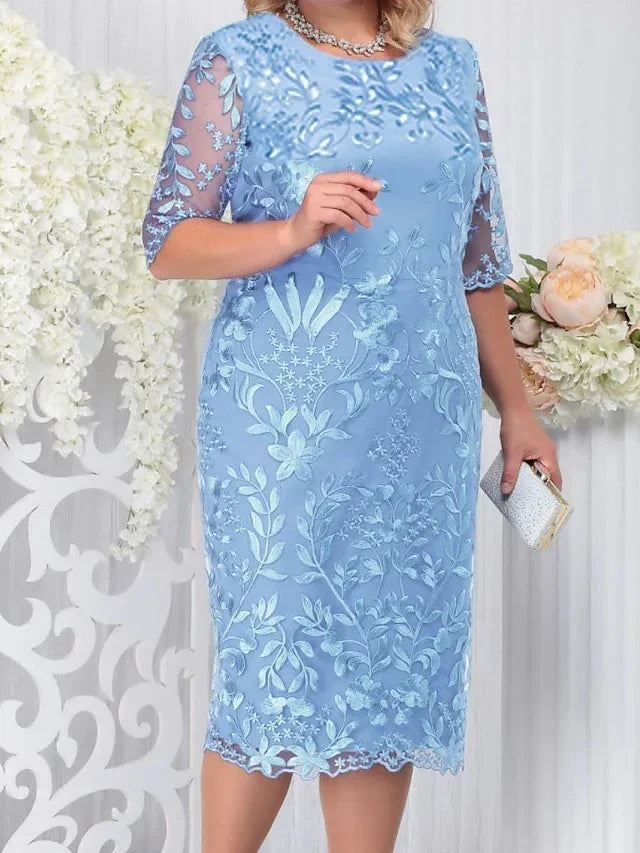 2025 feminino sring vestido de verão festa de casamento convidado feminino fino ajuste renda floral elegante bodycon formal vestidos de festa plus size 5xl
