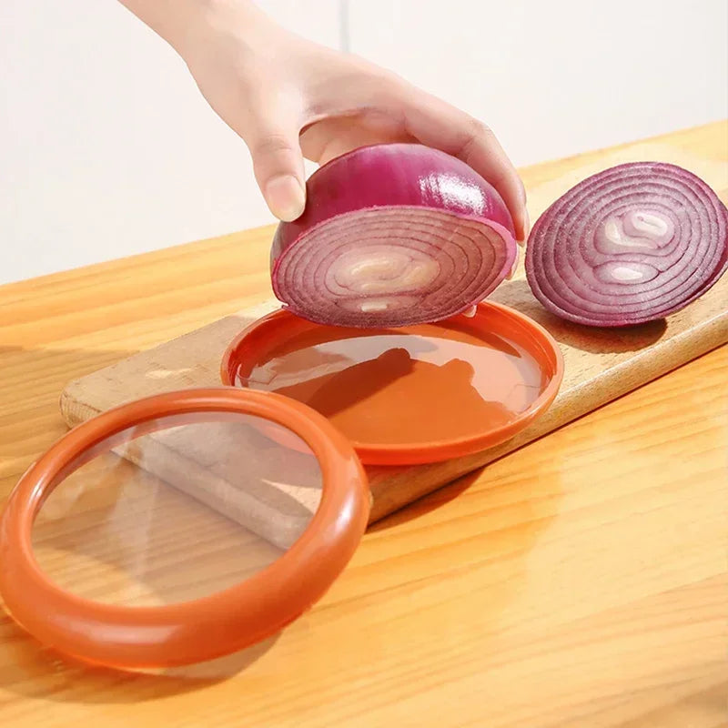 Abacate caixa de armazenamento de alimentos frutas fresco-mantendo capa vegetal preservação selo capa colorida ferramentas de cozinha acessórios de cozinha