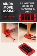 1-5 pçs ferramenta de levantamento de móveis materiais pesados movendo rolo levantador móveis mover ferramentas de transporte portátil guarda-roupa sofá slides kit
